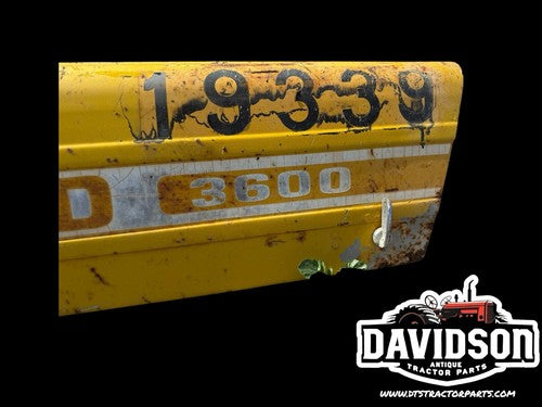 Ford 3600 Left Hand Hood Panel Antique Tractor