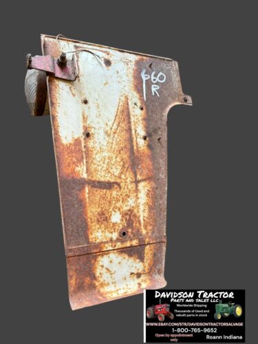 IHC Farmall 660 Right Radiator Side Panel W/ Headlight Bracket Antique Tractor