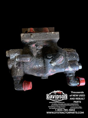 International 444 IH tractor hydraulic control flow valve to powersteering steer