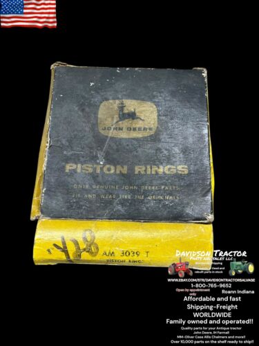 Genuine John Deere New Old Stock  Piston Ring #AM3039T