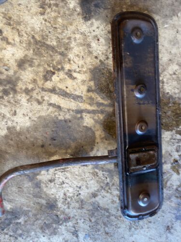 Farmall M Early SM Tractor IH engine Motor side cover panel w/ vent tube