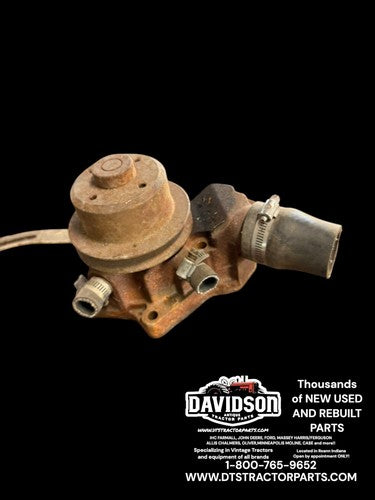 Good Used R55758 Water Pump w Pulley Fits John Deere 820 830 1020 1520 1530 2020