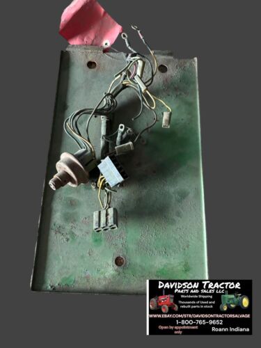 John Deere 4020 Tractor Ignition Cover Panel Antique Tractor