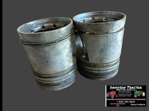 John Deere 730 Gas .045 Over Piston Pair Antique Tractor