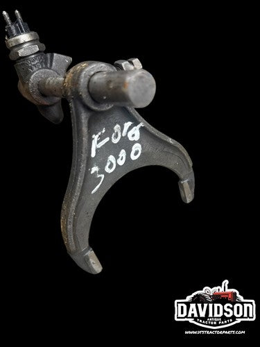 Ford 3000 Transmission Shift Fork W/Rail Antique Tractor