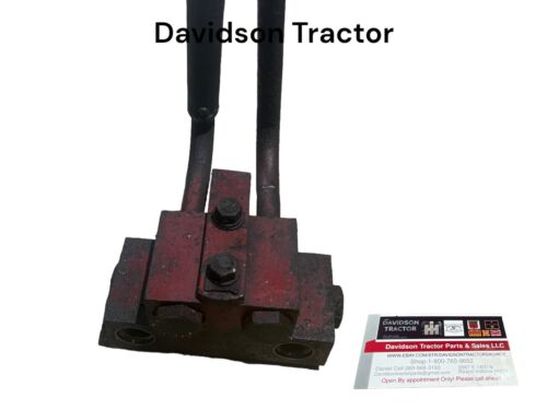 Farmall 460 Utility  Hydraulic Remote Block Antique Tractor