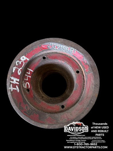 International 544 Diesel (239) Front Crankshaft Pulley Antique Tractor