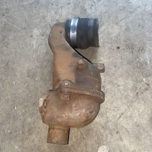Farmall M diesel MD tractor IH engine motor top thermostat holder to radiator