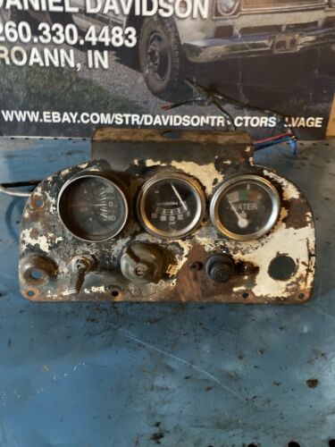Farmall 400 450 Dash Gauges Antique Tractor