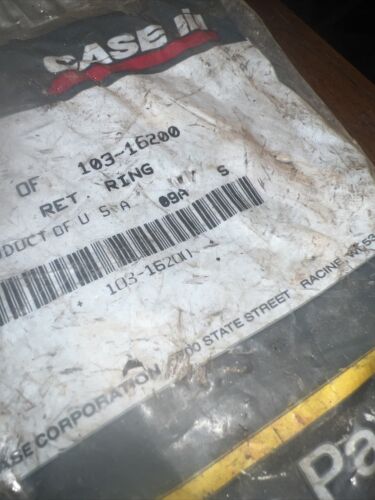 Case IH 103-16200 Ret. Ring Snap Ring Fits IHC Tractors
