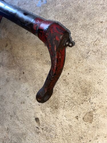 Farmall IH M Early SM tractor clutch throw out bearing w/ pivot shaft