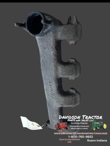 John Deere 1010 2010 Diesel T12617T Underslung exhaust manifold Hard To Find