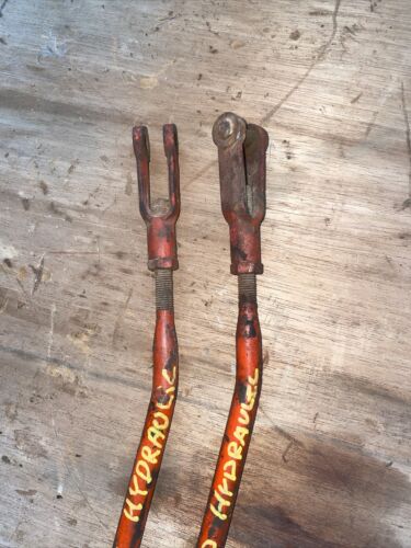 1963 Case 831 Tractor Hydraulic Linkage Rods 830