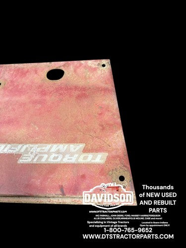 International 884 Hood Side Panel Antique Tractor