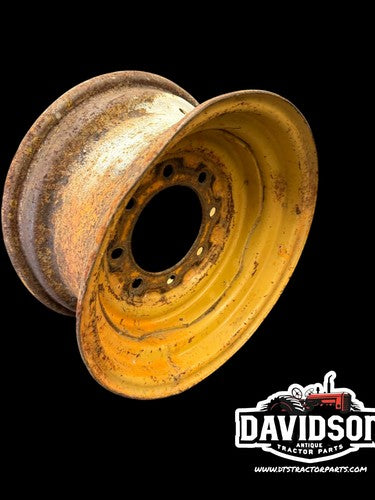 8" x 16" 8 Bolt Front Wheel Rim CASE Backhoe 570LXT 570MXT D125223