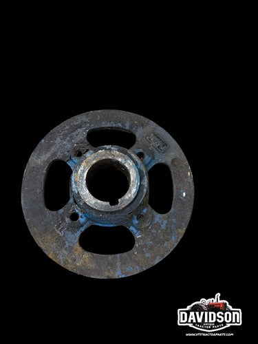 D5NN-6A-312A Ford 4600-7710 Crankshaft Pulley Antique Tractor