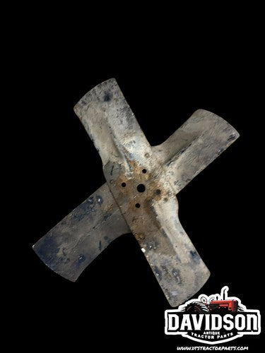 Ford 555 Backhoe Tractor Engine Fan Assembly Antique Tractor