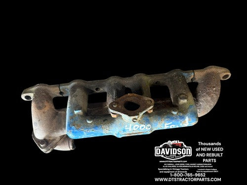 Ford 4000 801 4cyl Gas Exhaust I take Manifold Antique Tractor