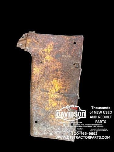 IHC Farmall 340 UTILITY DIESEL Radiator Side Cover Hood Panel W/emblem RARE