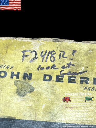 John Deere AF2409R F2418R Oil Slinger Gear 70 720 730 Gas Diesel
