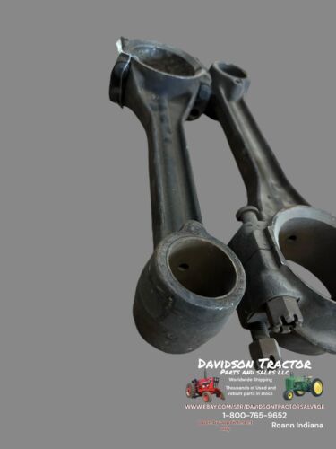 John Deere Unstyled G Tractor JD engine Connecting rods rod w/ caps F5R