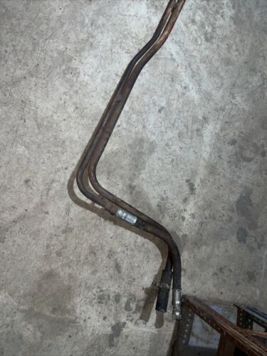 Farmall IH 450 400 rowcrop row crop tractor pair/set steel front hydraulic lines