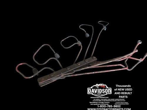 IH Farmall 706D D282 Injection Lines For Parts (missing A Line)