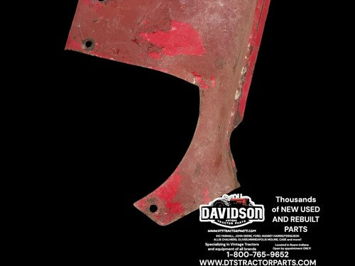 International 1066 Tractor Original IH IHC left rear dash hood section panel