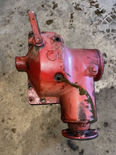 Farmall H tractor Early SH HV Tractor Original  IHC flat belt pulley drive