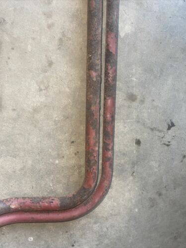 Farmall Super A SA IH Tractor good front steel hydraulic line lines