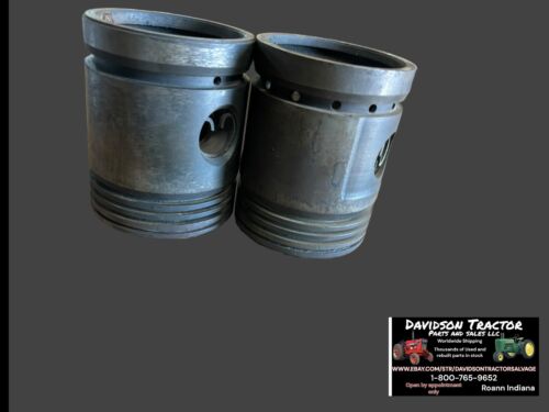 Used John Deere H Tractor Piston Pair STD H212R Antique Tractor