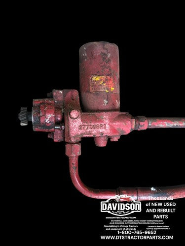 377006R1 IHC Farmall 340 404 Tractors  Hydraulic Pump W/filter Housing Assembly