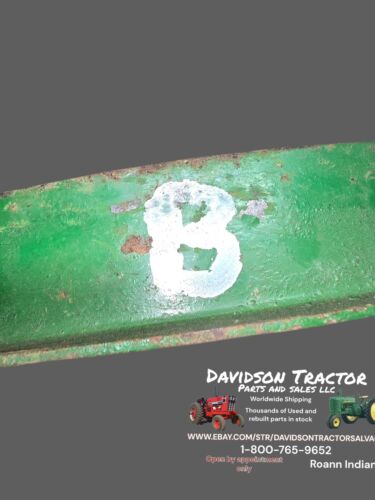 styled John Deere B Tractor JD gas tank mounting brace bracket Antique Tractor