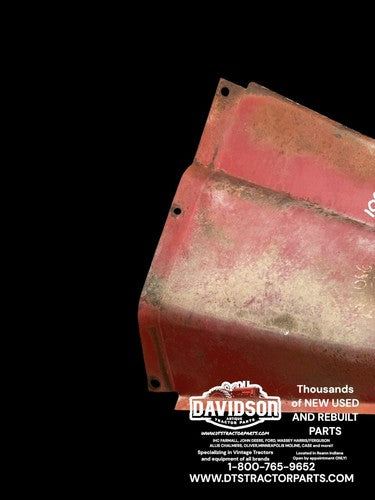 International 1066 Tractor Original IH IHC left rear dash hood section panel