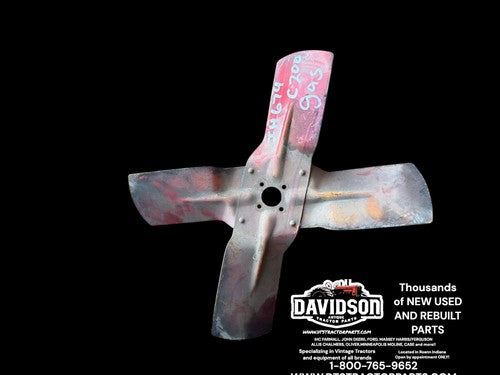 IH International 674 Gas Fan Blade Assembly C-200 Antique Tractor