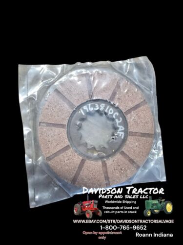 Farmall 400 Super M SMD SW6 Brake Disc 1963810C2AF