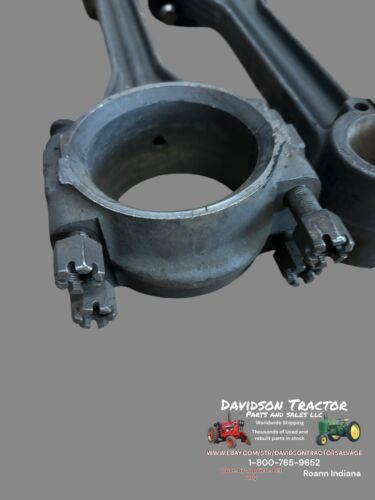 John Deere Unstyled G Tractor JD engine Connecting rods rod w/ caps F5R