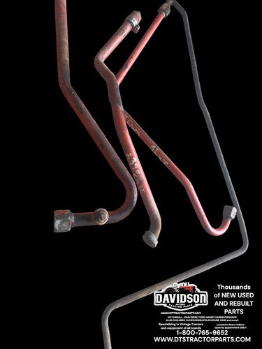 Case 2390 Steel Hydraulic Lines Antique Tractor