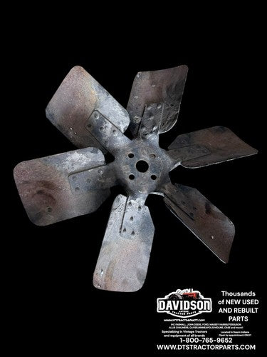 Case 580K Backhoe Engine Fan Assembly