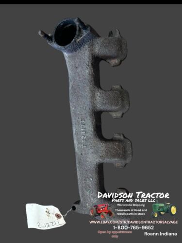 John Deere 1010 2010 Diesel T12617T Underslung exhaust manifold Hard To Find