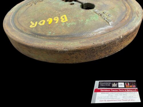 B660R 1936 John Deere Unstyled B Flywheel Nice One!!!