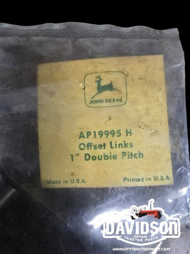 OEM John Deere AP19995H Offset Links 1” Double Pitch 4484-4884 B-C & D-C