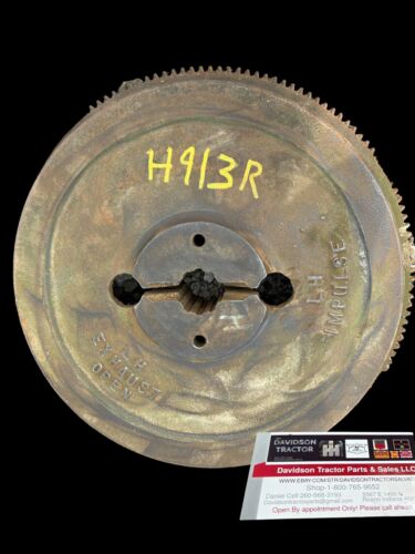 John Deere H Electric start flywheel H913R Antique Tractor