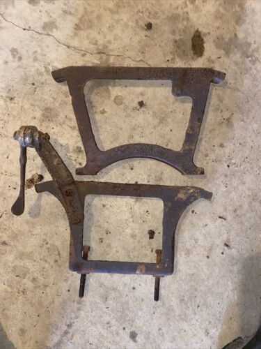 McCormick Farmall IH F20 Antique Tractor Original Gas Tank Mounting Bracket Pair