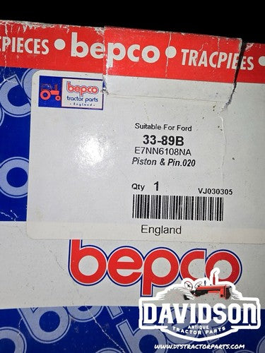 Piston 4.4 .020 - Fits Ford - D4NN6108AC - Replaces E1NN6108NA D4NN6108AC-CC