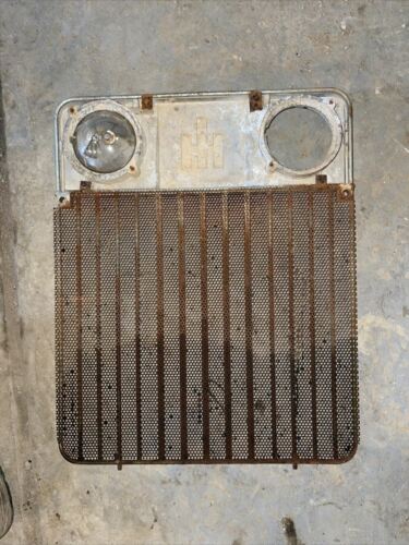 International 444 tractor Factory IH IHC front nose cone grill Complete