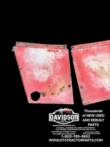 IH 2505-B International Hood Side Panels Pair Antique Tractor