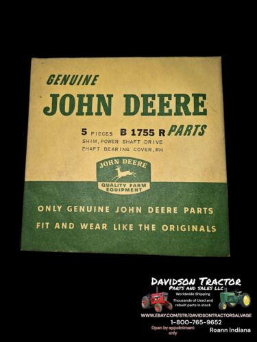 Genuine John Deere B1755R New Old Stock Gasket