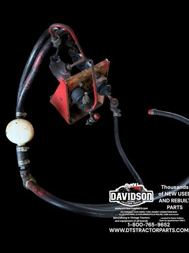 IH International 674 Brake Master Cylinders W/bracket Antique Tractor