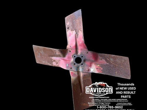 IH International 674 Gas Fan Blade Assembly C-200 Antique Tractor